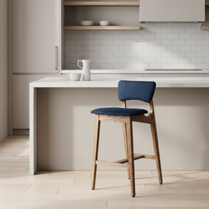 Artisan Serisi Masif Bar Sandalyesi | İskandinav Form, Üstün Konfor
