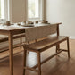 Nara Zanaatın En Saf Hali: Masif Meşe Minimalist Tasarım Bench